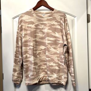 NWT Athleta Studio to Street Printed Sweatshirt